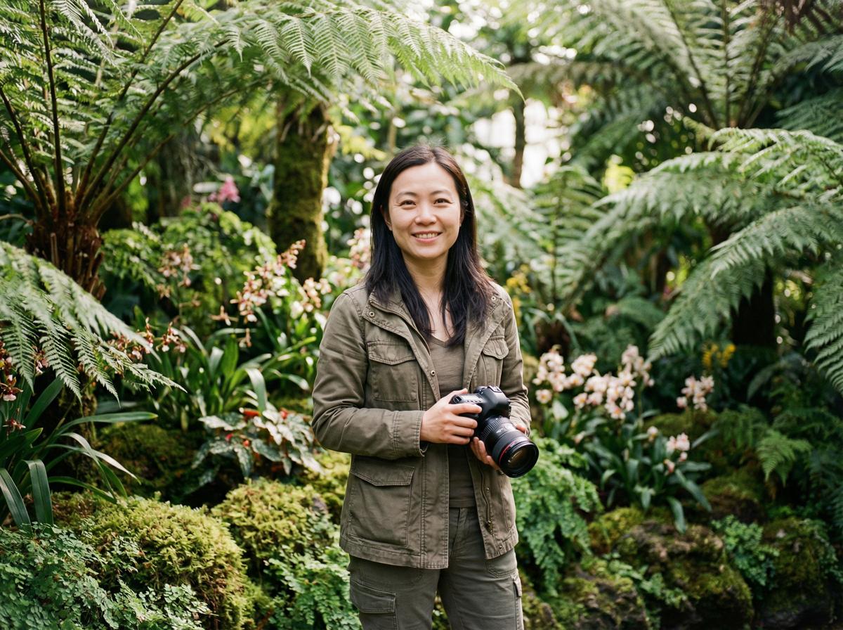 香蕉视频植物摄影师林晓薇